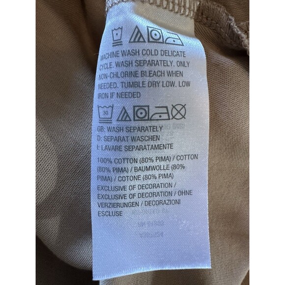 Isaac Mizrahi Live! Essentials Beige Long Sleeve Boat Neck Tunic Top Size 3X - Picture 6 of 6